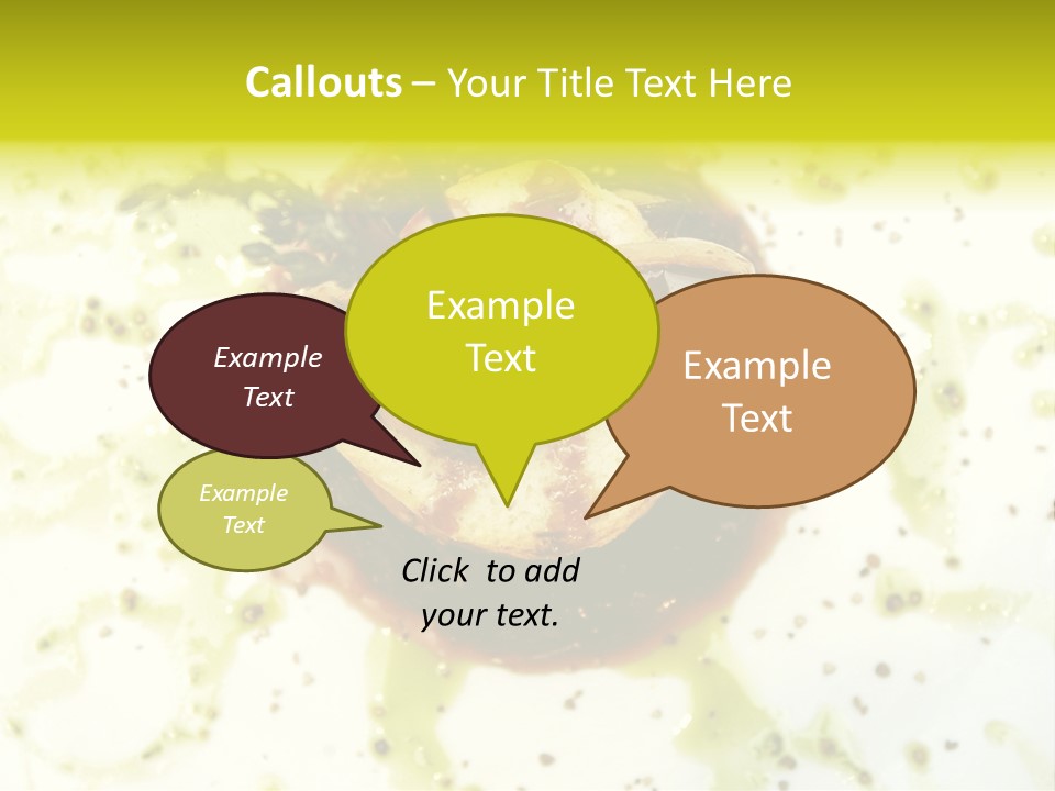 Table Diet Dining PowerPoint Template