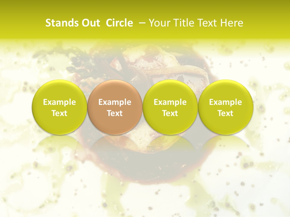 Table Diet Dining PowerPoint Template
