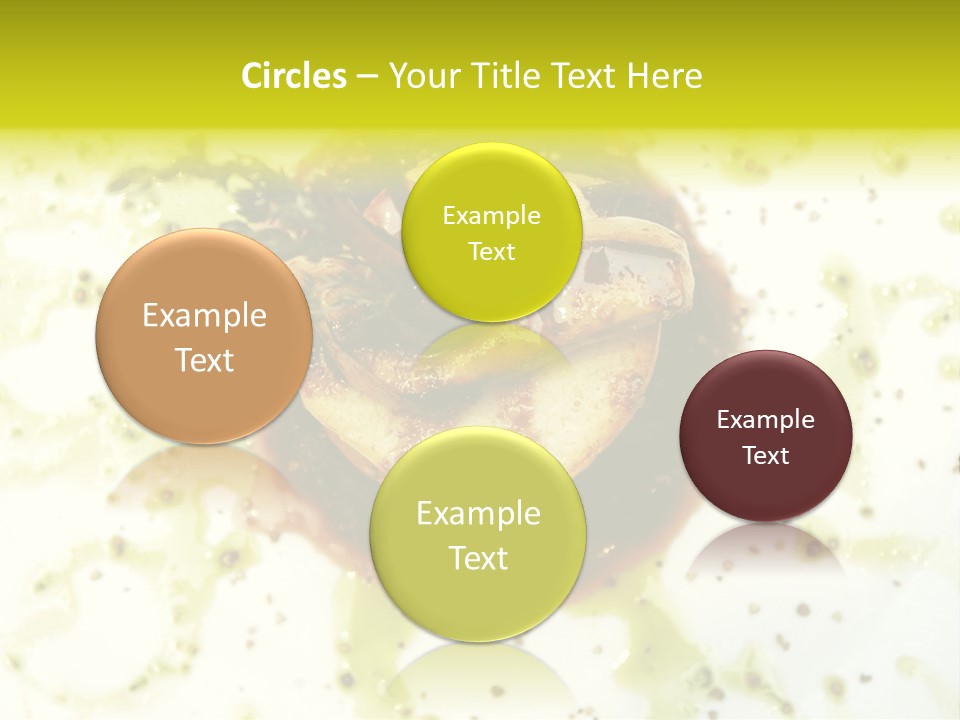 Table Diet Dining PowerPoint Template