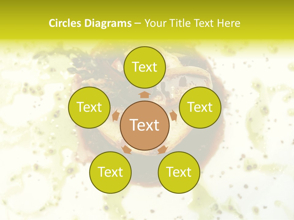 Table Diet Dining PowerPoint Template