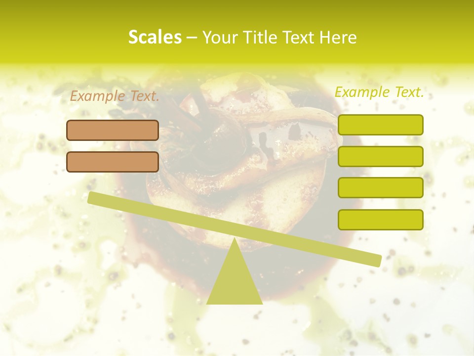 Table Diet Dining PowerPoint Template