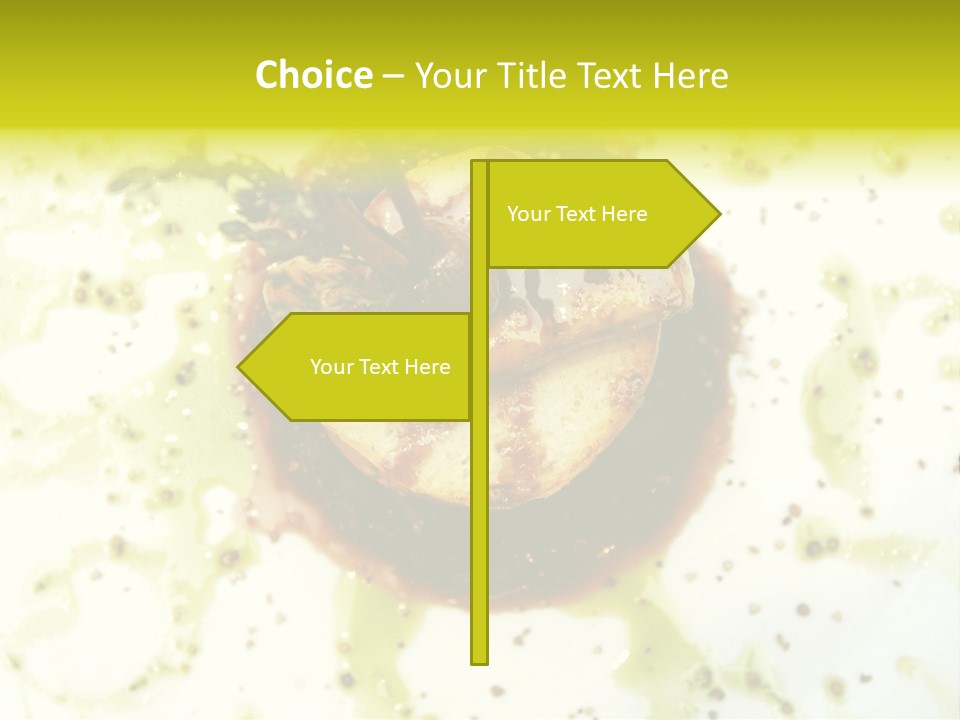 Table Diet Dining PowerPoint Template