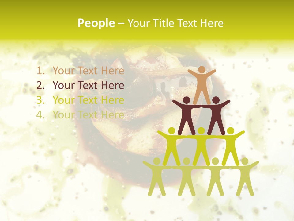 Table Diet Dining PowerPoint Template