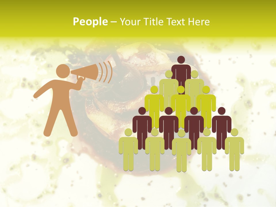 Table Diet Dining PowerPoint Template