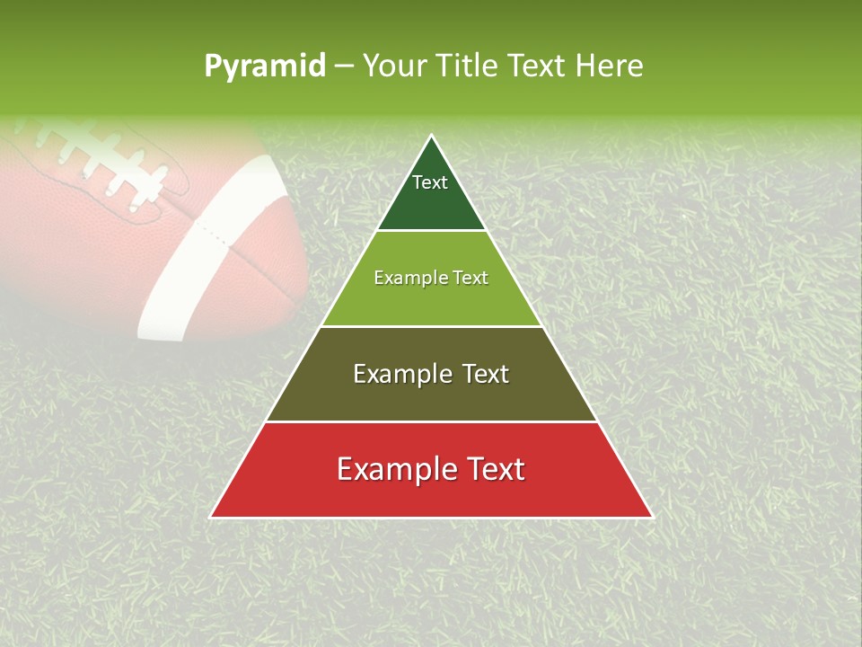 Game Recreation Yard Line PowerPoint Template
