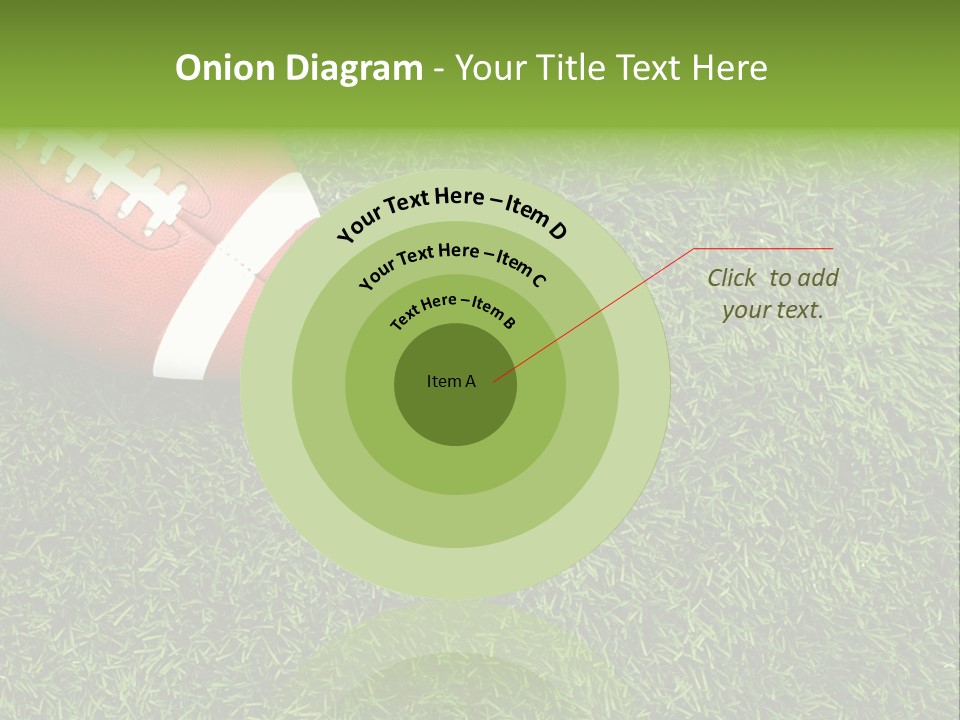 Game Recreation Yard Line PowerPoint Template