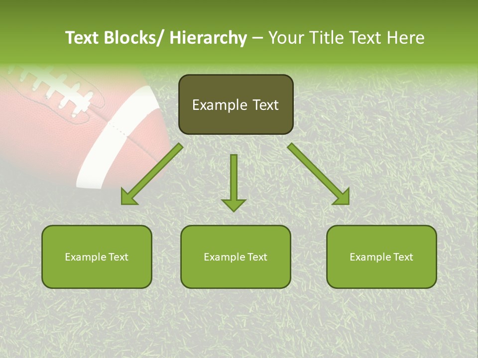 Game Recreation Yard Line PowerPoint Template
