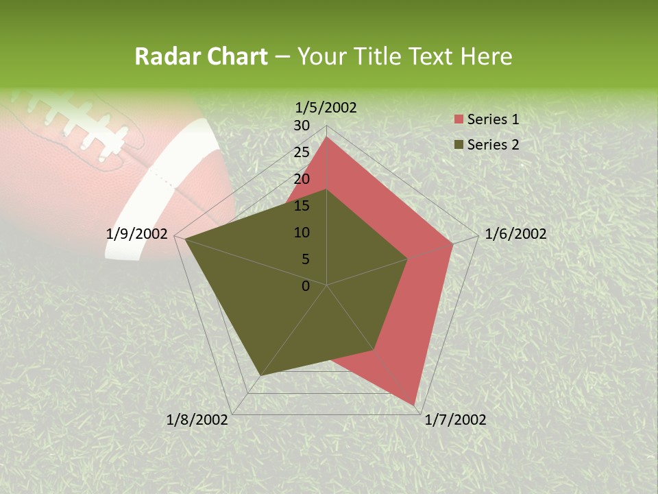 Game Recreation Yard Line PowerPoint Template