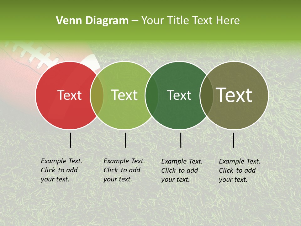 Game Recreation Yard Line PowerPoint Template