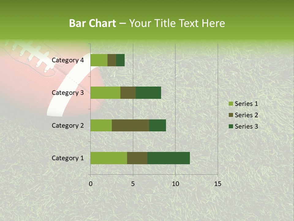 Game Recreation Yard Line PowerPoint Template