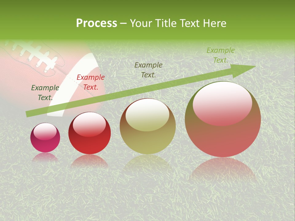 Game Recreation Yard Line PowerPoint Template