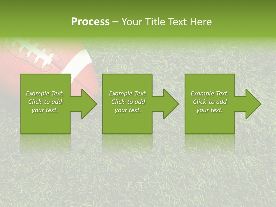 Game Recreation Yard Line PowerPoint Template