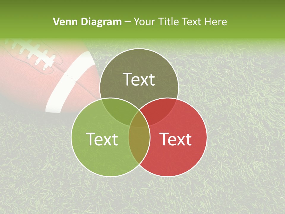 Game Recreation Yard Line PowerPoint Template