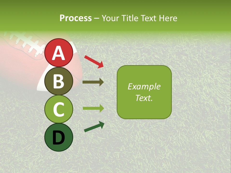 Game Recreation Yard Line PowerPoint Template
