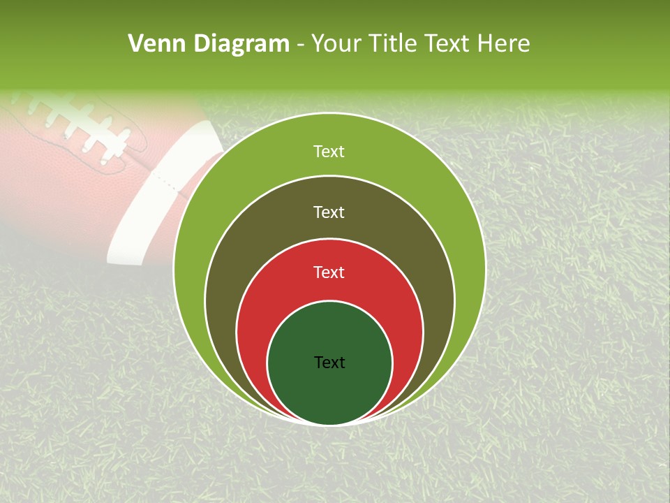 Game Recreation Yard Line PowerPoint Template