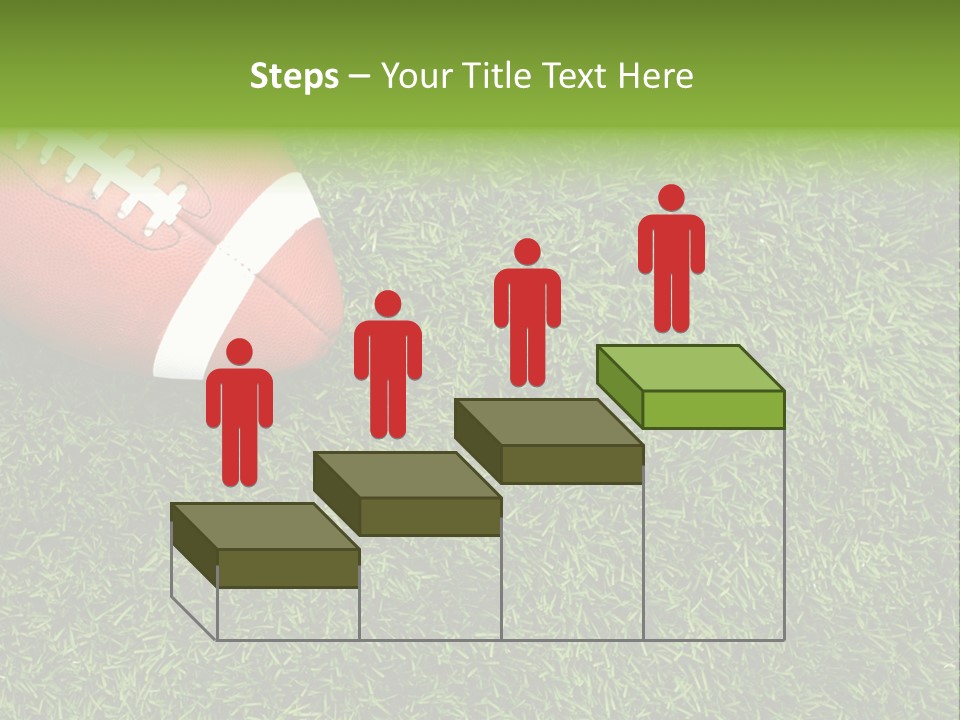 Game Recreation Yard Line PowerPoint Template