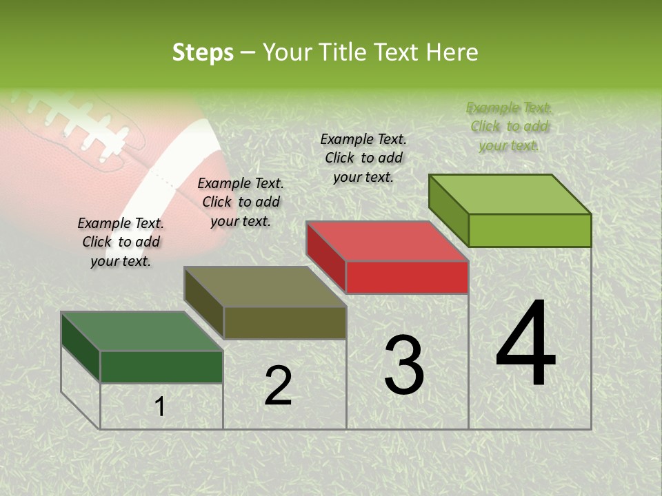 Game Recreation Yard Line PowerPoint Template