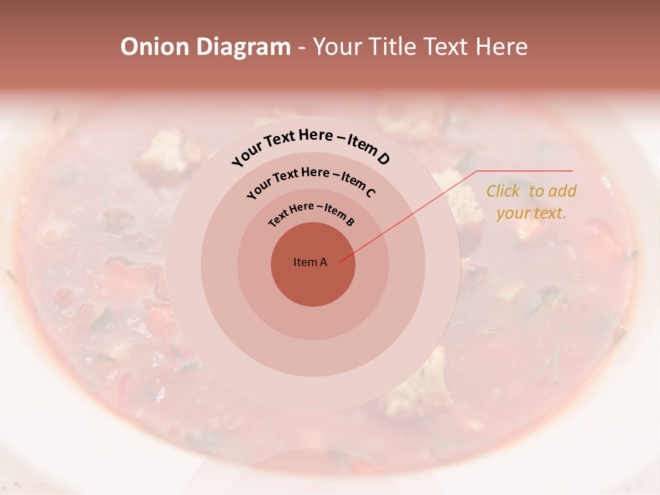 Spice Gazpacho Liquid PowerPoint Template