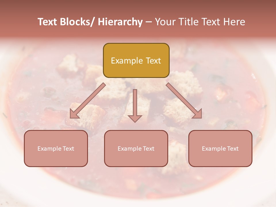 Spice Gazpacho Liquid PowerPoint Template