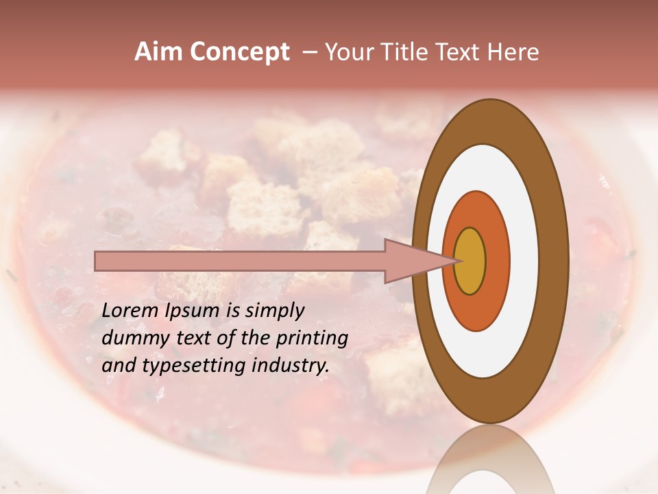 Spice Gazpacho Liquid PowerPoint Template