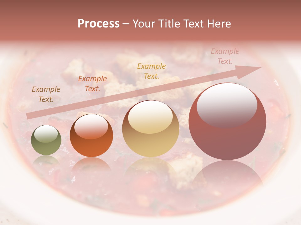 Spice Gazpacho Liquid PowerPoint Template