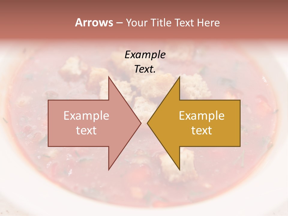 Spice Gazpacho Liquid PowerPoint Template