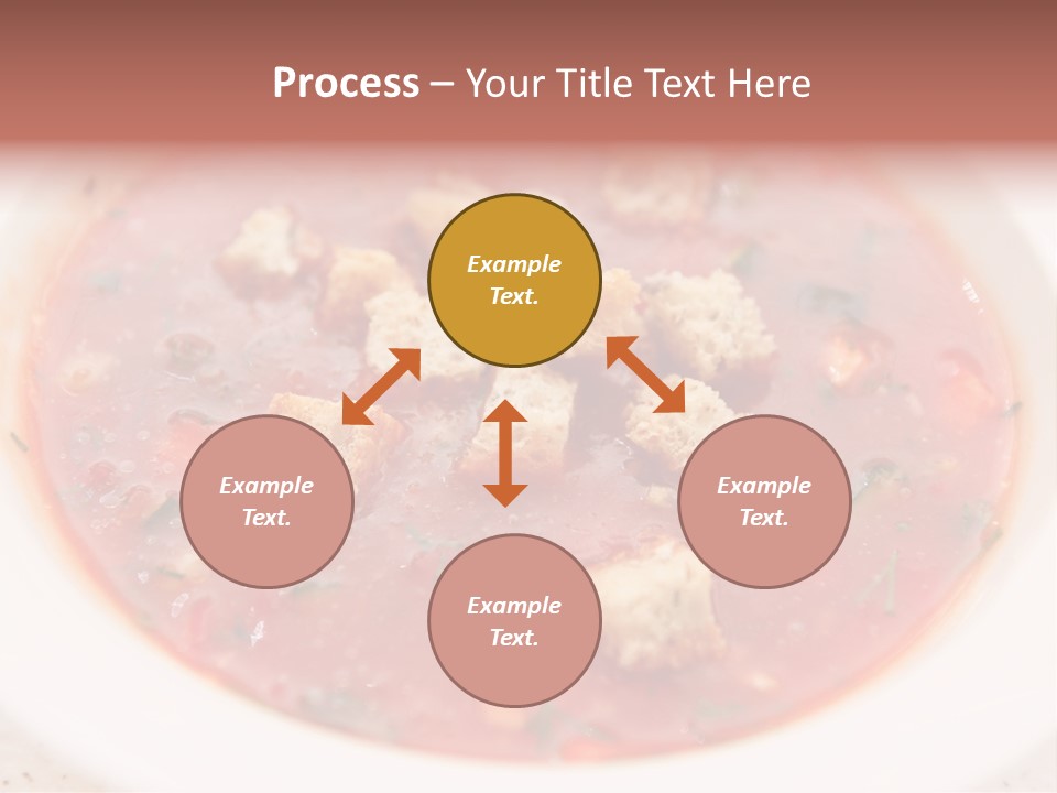 Spice Gazpacho Liquid PowerPoint Template