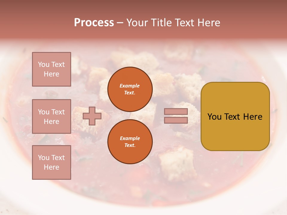 Spice Gazpacho Liquid PowerPoint Template