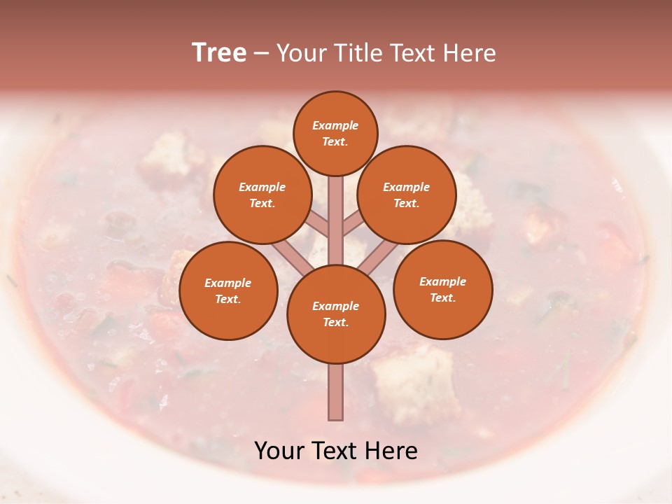 Spice Gazpacho Liquid PowerPoint Template