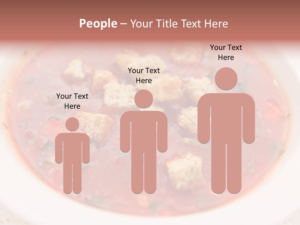 Spice Gazpacho Liquid PowerPoint Template