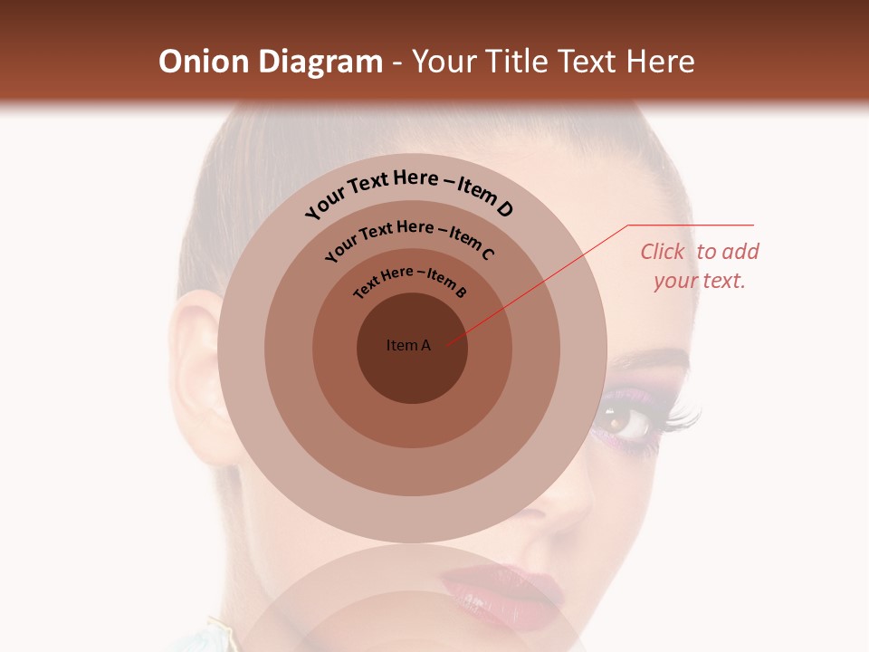 Beautiful Makeup Femininity PowerPoint Template