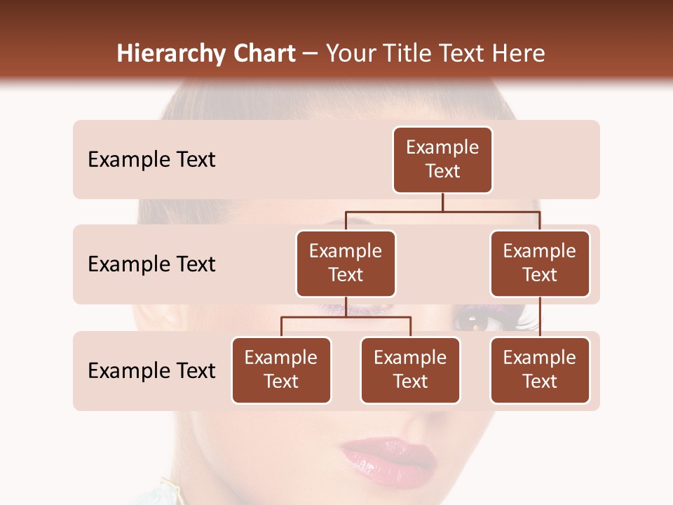 Beautiful Makeup Femininity PowerPoint Template