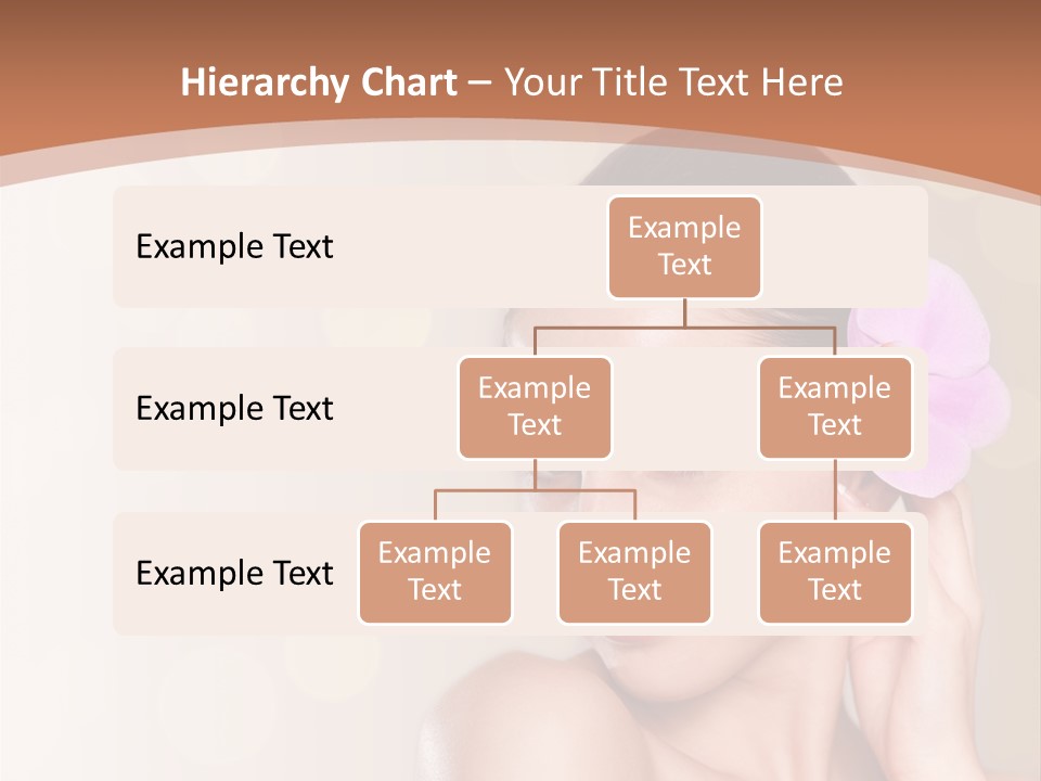A Woman In A Towel Is Smiling For The Camera PowerPoint Template