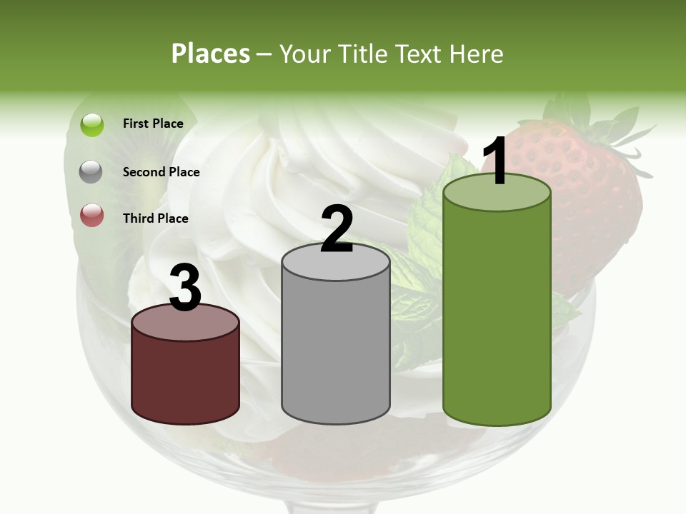 High Gourmet Isolated PowerPoint Template