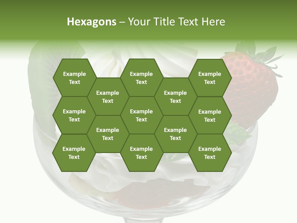 High Gourmet Isolated PowerPoint Template