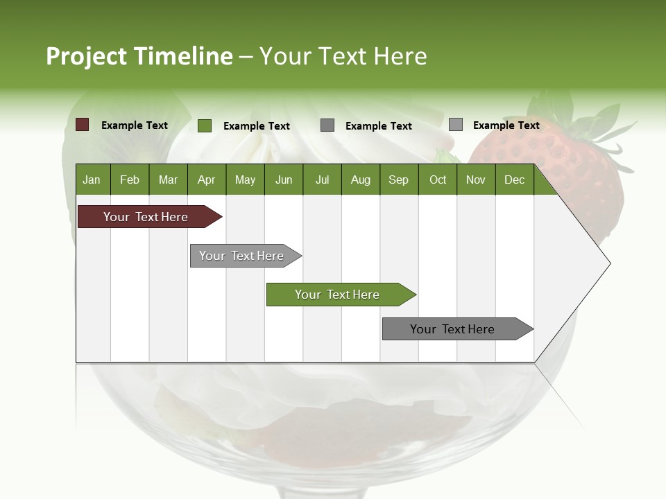High Gourmet Isolated PowerPoint Template