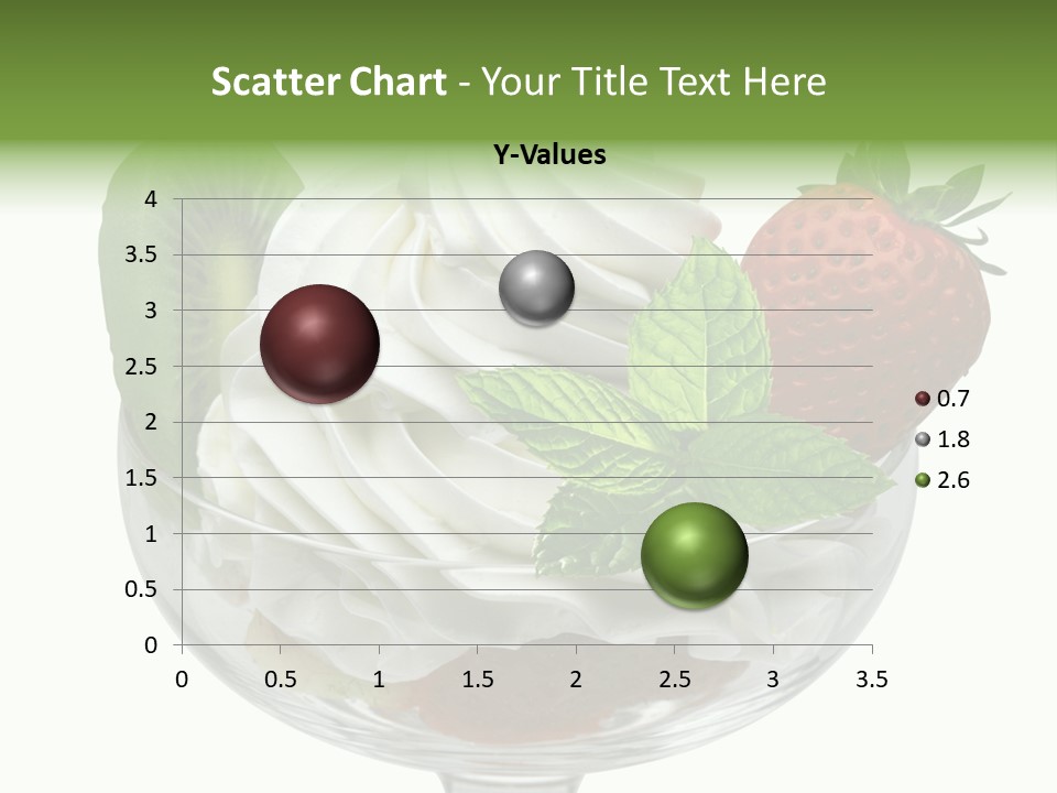 High Gourmet Isolated PowerPoint Template