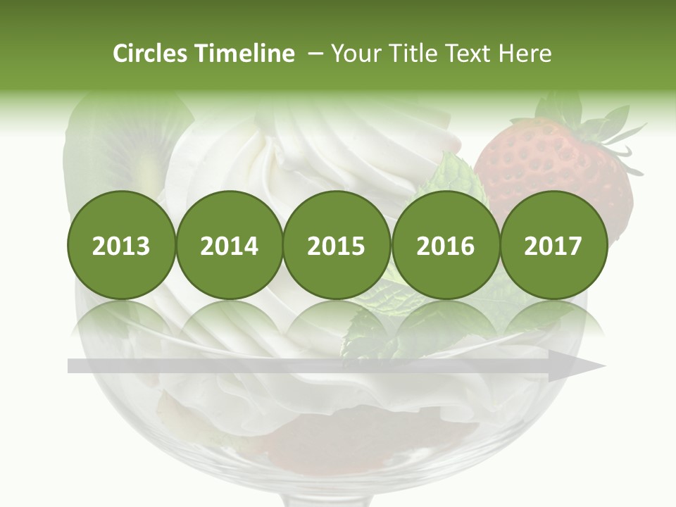 High Gourmet Isolated PowerPoint Template