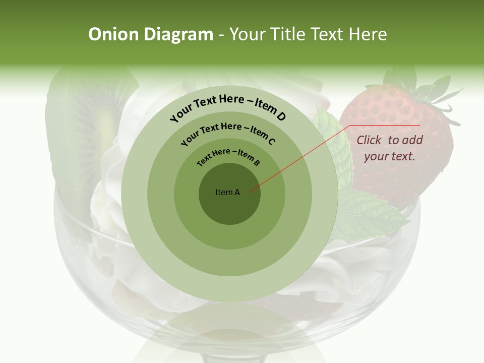 High Gourmet Isolated PowerPoint Template