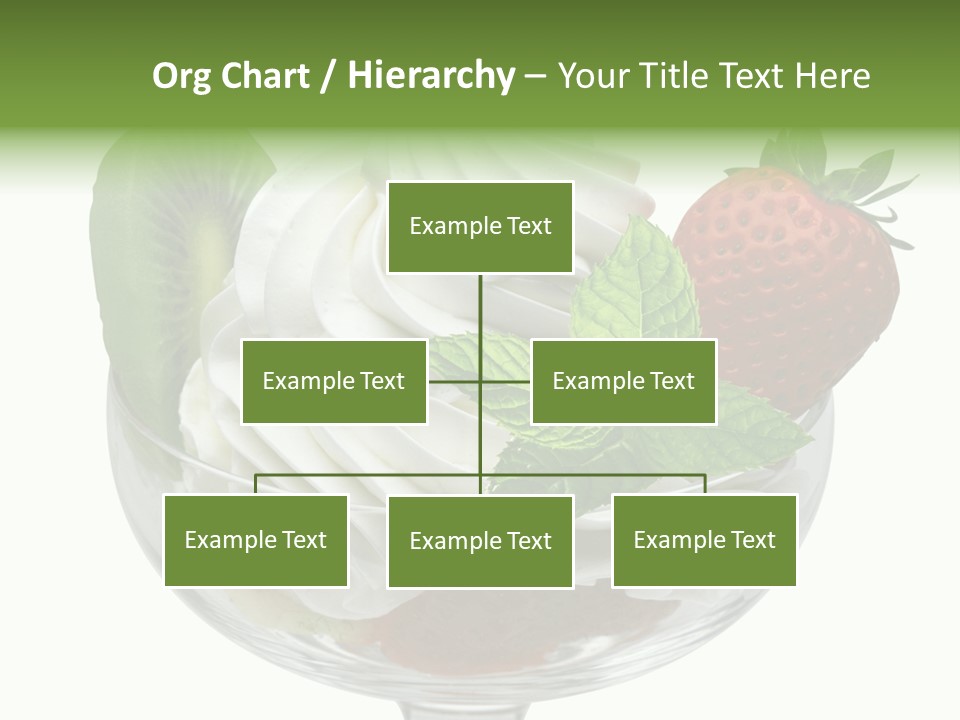 High Gourmet Isolated PowerPoint Template