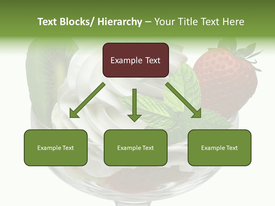 High Gourmet Isolated PowerPoint Template