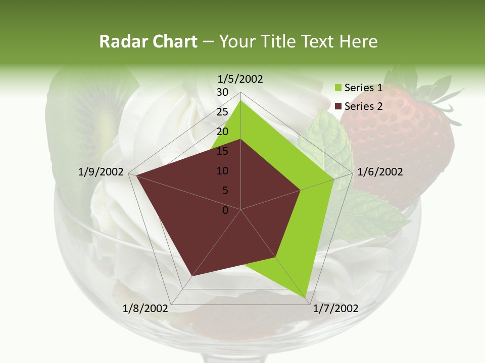 High Gourmet Isolated PowerPoint Template