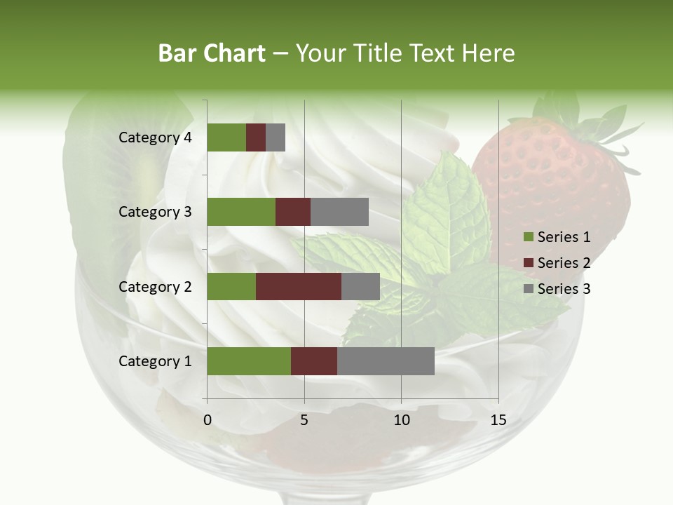 High Gourmet Isolated PowerPoint Template