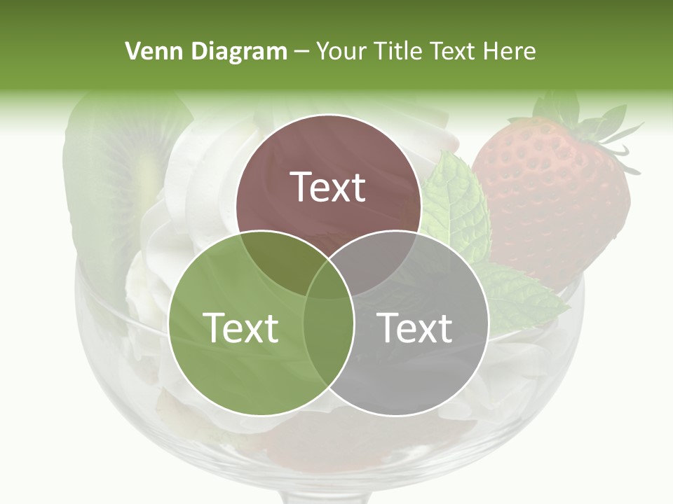 High Gourmet Isolated PowerPoint Template