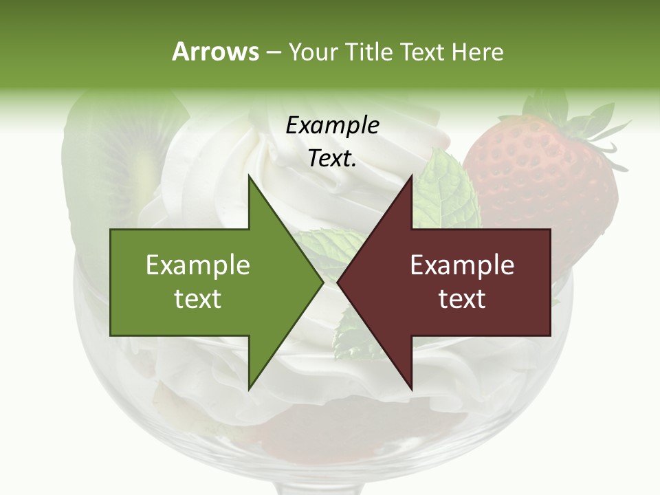 High Gourmet Isolated PowerPoint Template