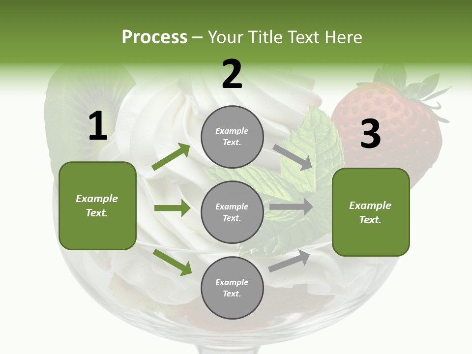 High Gourmet Isolated PowerPoint Template