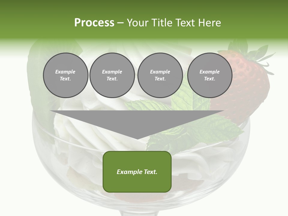 High Gourmet Isolated PowerPoint Template