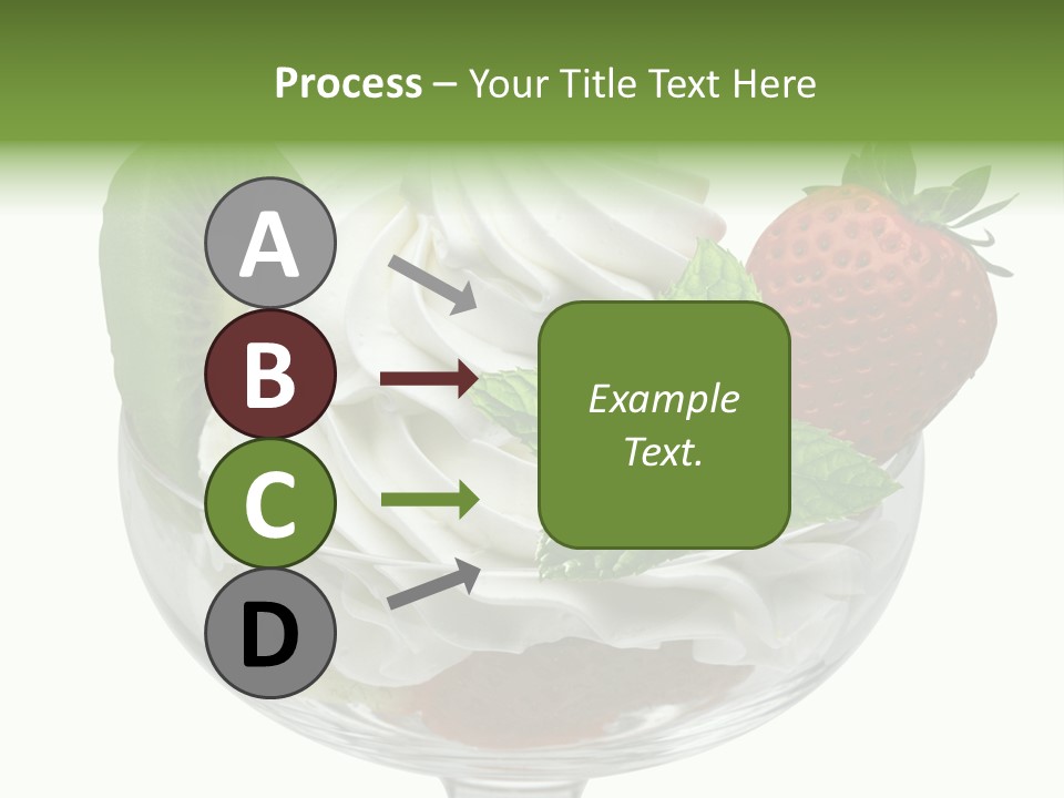 High Gourmet Isolated PowerPoint Template