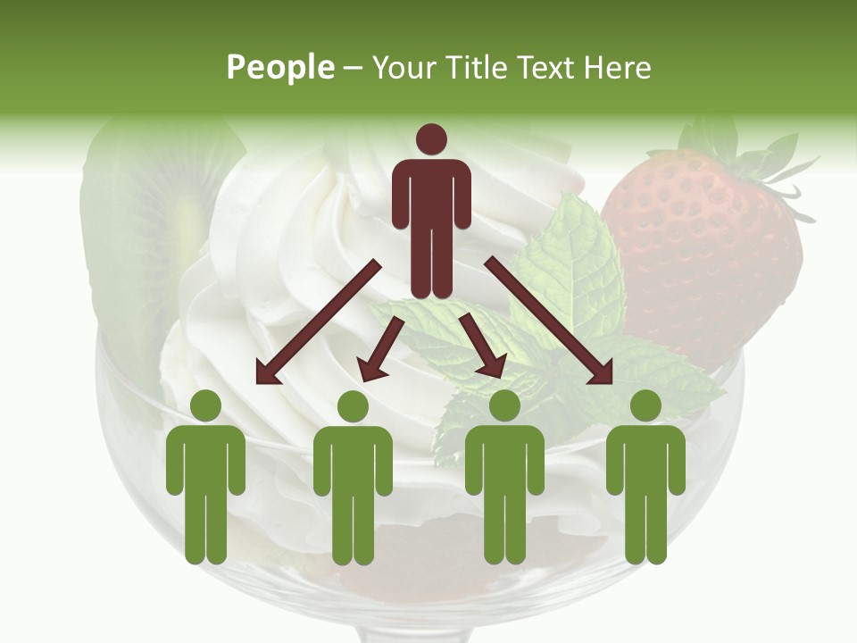 High Gourmet Isolated PowerPoint Template