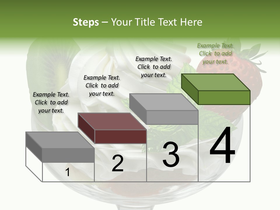 High Gourmet Isolated PowerPoint Template